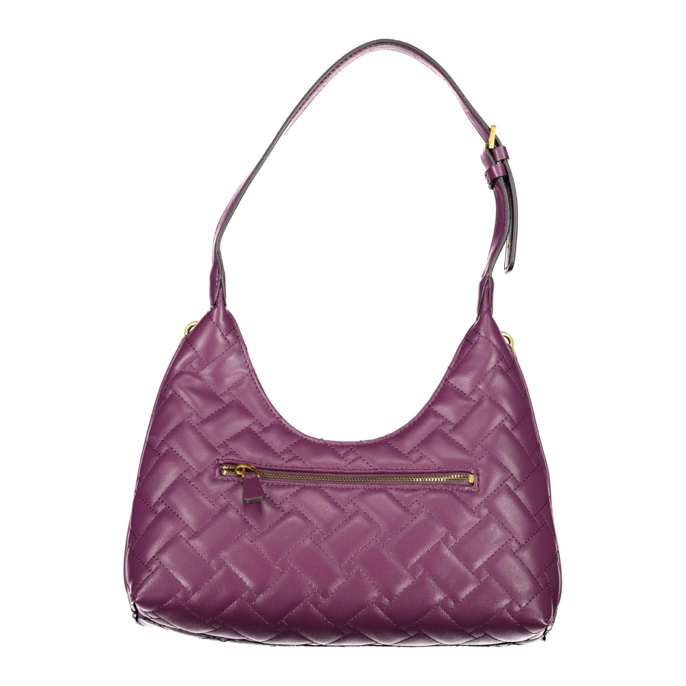 Guess Paarse Gracelynn Schoudertas met Rits Purple Dames