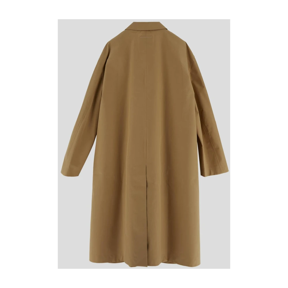 MM6 Maison Margiela Waterdichte Gore-Tex Jas Beige Heren