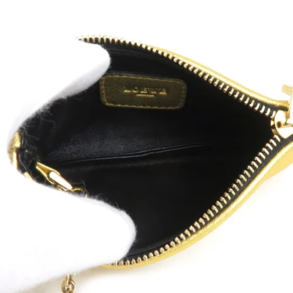 Loewe Pre-owned Metal key-holders Yellow Dames