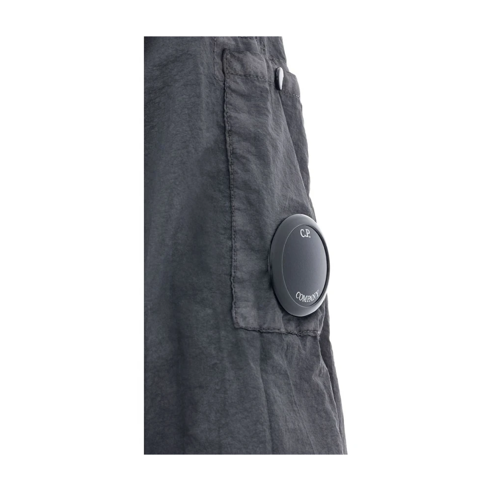C.P. Company Zwarte Polyamide Jas voor Mannen Black Heren