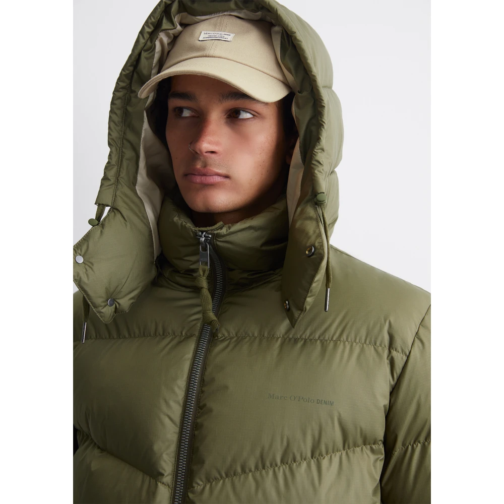 Marc O'Polo Reguliere puffer donsjas Black Heren