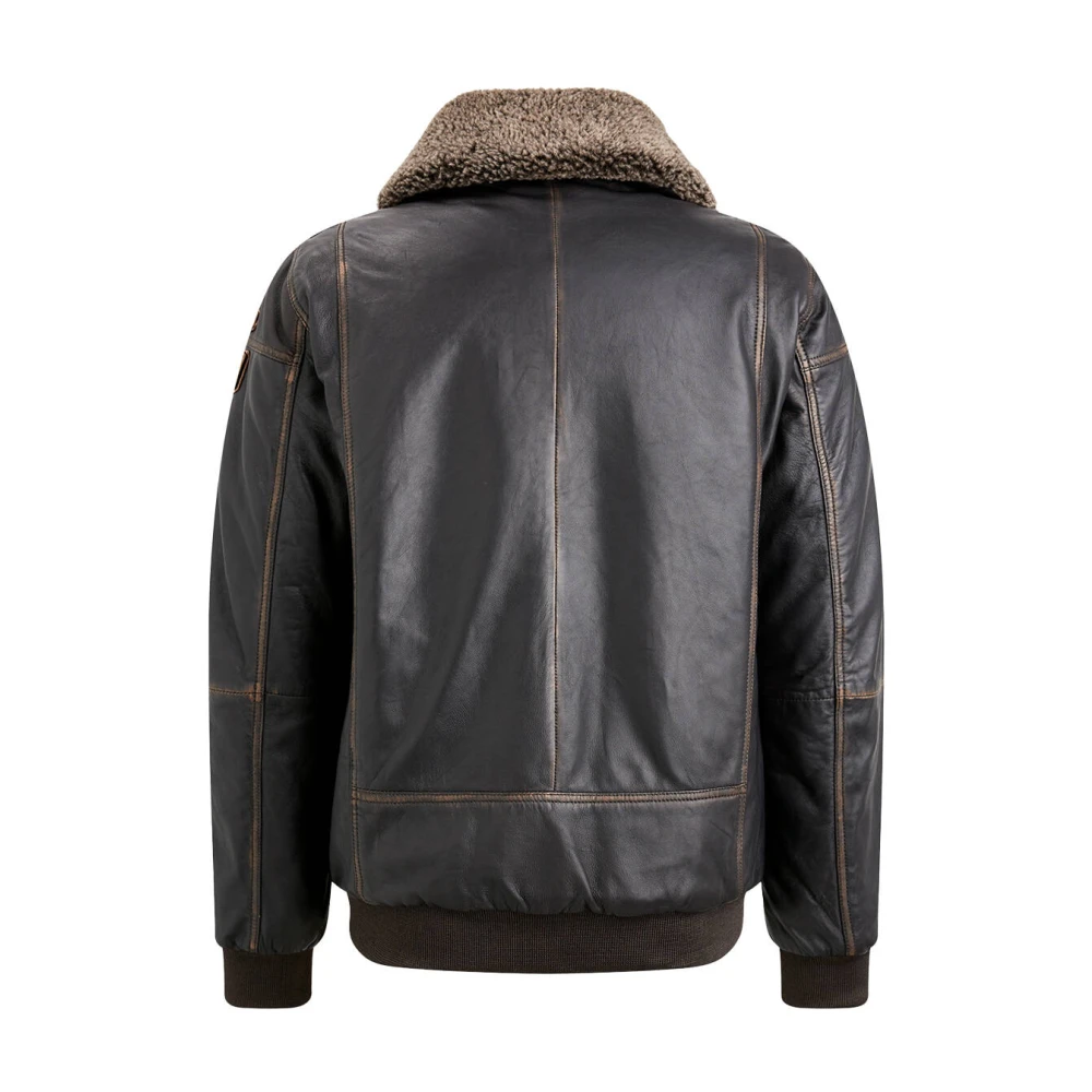 PME Legend Flight Jacket Snowprop Sheep Veg R Brown Heren