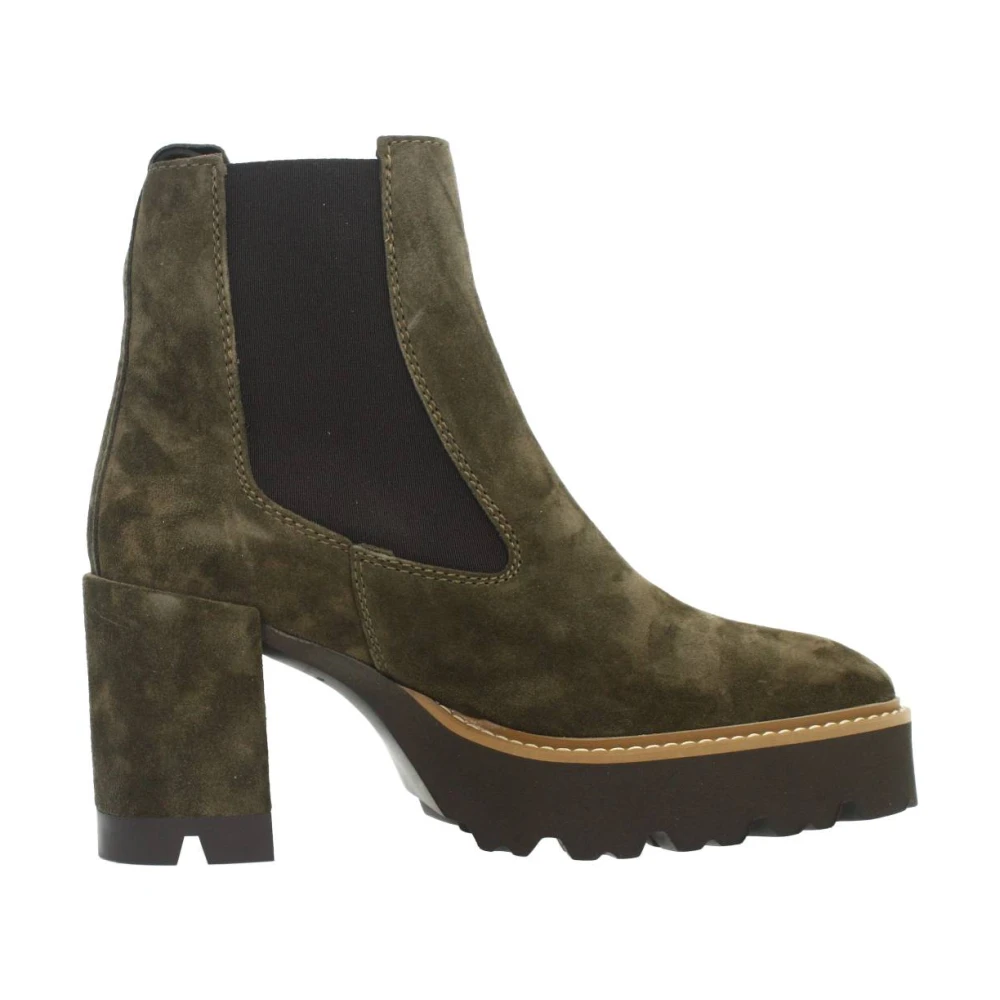 Alpe Ankle Boots Green Dames