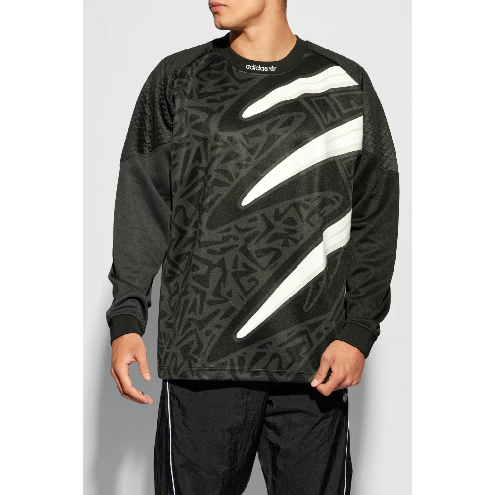 adidas Originals Logo T-Shirt Black Heren