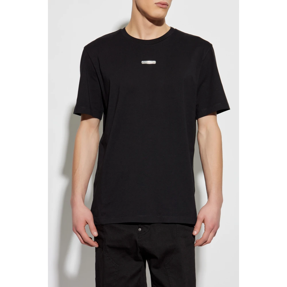 Dsquared2 T-shirt met logotoepassing Black Heren