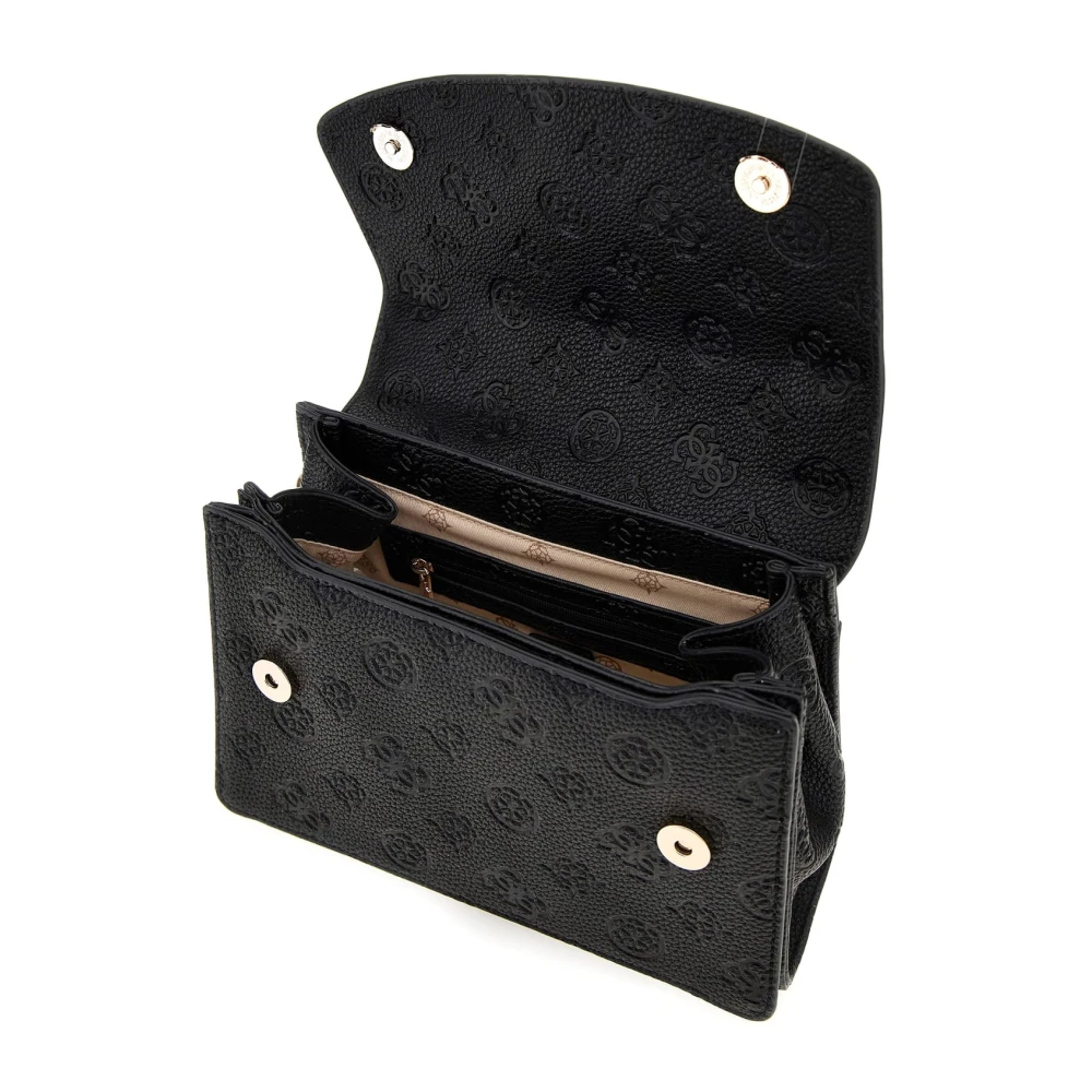 Guess Schoudertas Cresidia Logo Black Dames