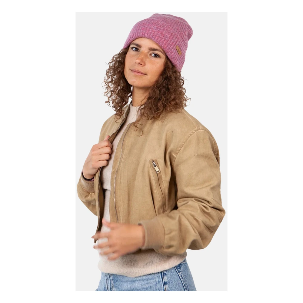Barts Klassieke dames beanie muts Pink Dames