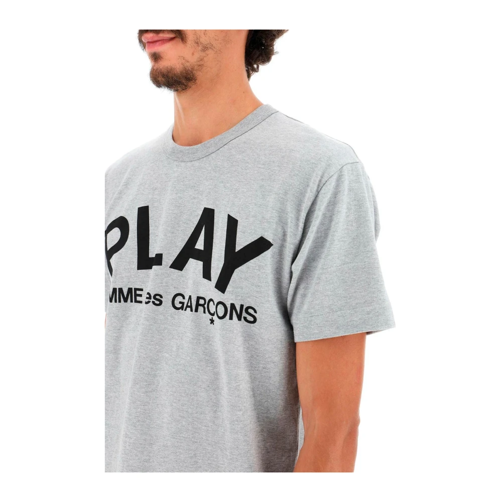 Comme des Garçons Play Sweatshirt T-Shirt Combo Gray Heren