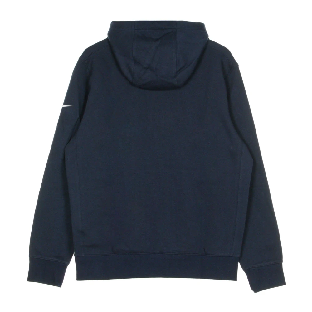 Nike Local Club Fleece Hoodie Blue Heren