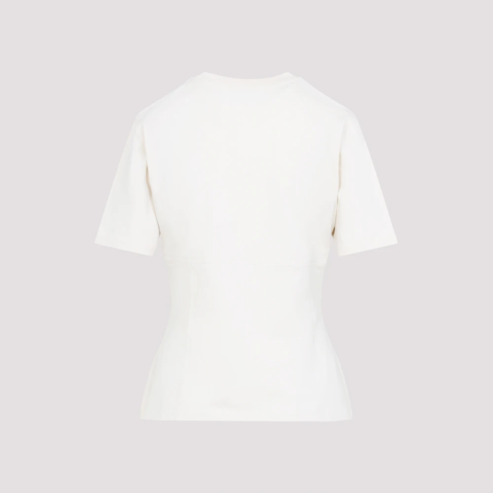 Moncler Stijlvol T-shirt voor mannen White Dames