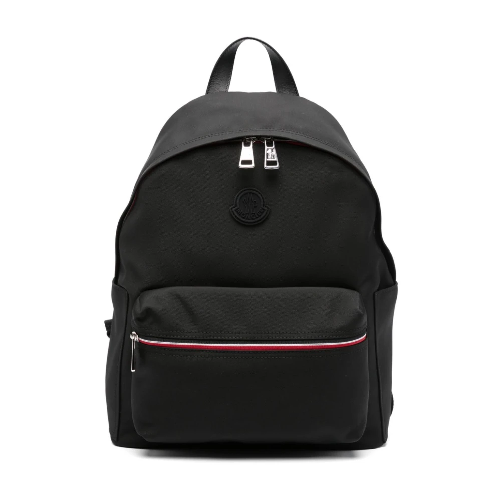Moncler Zwarte Bucket Bag & Rugzak Black Heren