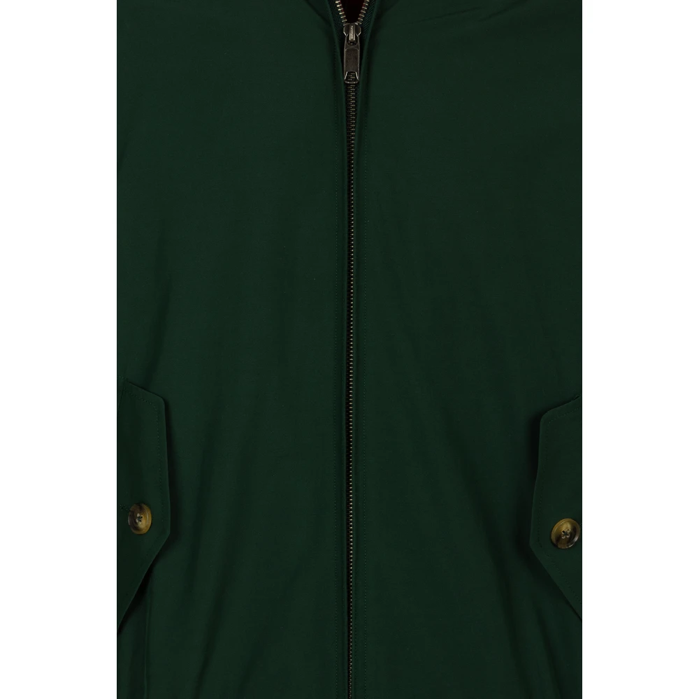 Baracuta Groene Harrington-jas met Fraser Tartan voering Green Heren