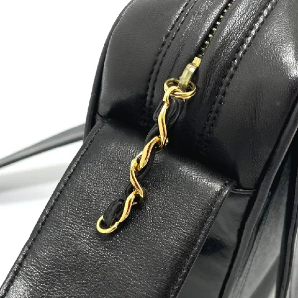 Chanel Vintage Pre-owned Leather chanel-bags Black Dames