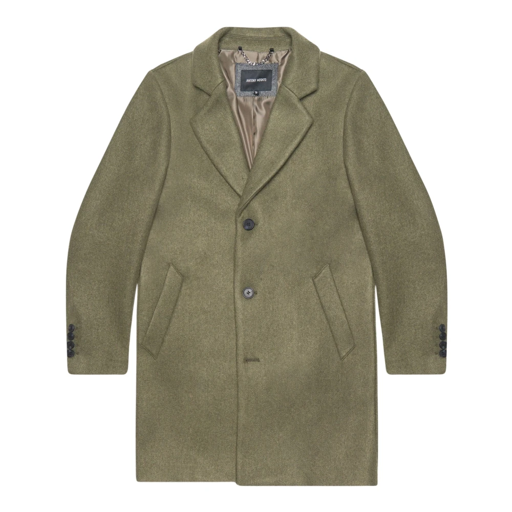 Antony Morato Mathias Regular Schouder Cap Jas Green Heren