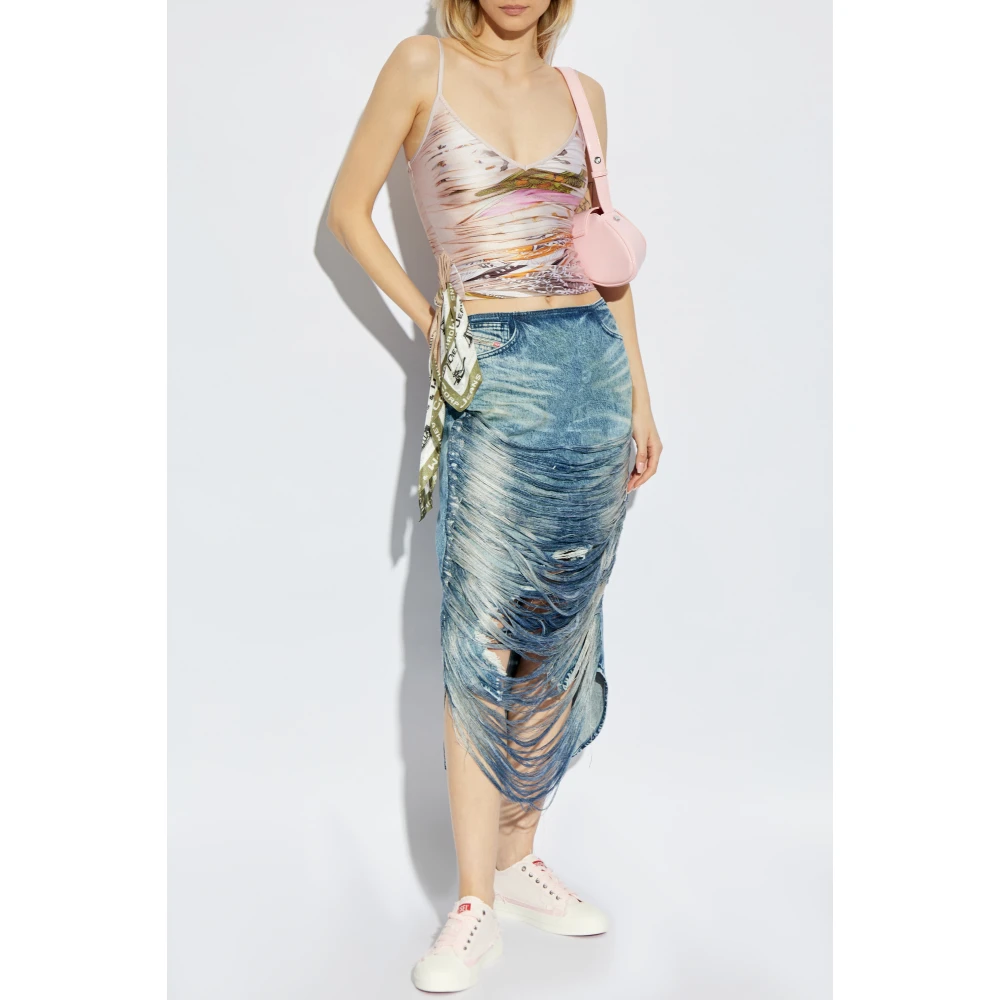 Diesel Top T-Lovsky Multicolor Dames