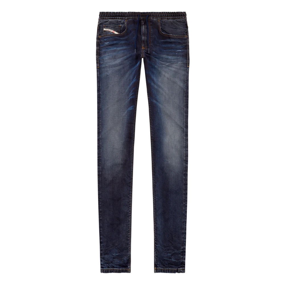 Diesel Tapered 2030 D-Krooley Joggjeans Blue Heren