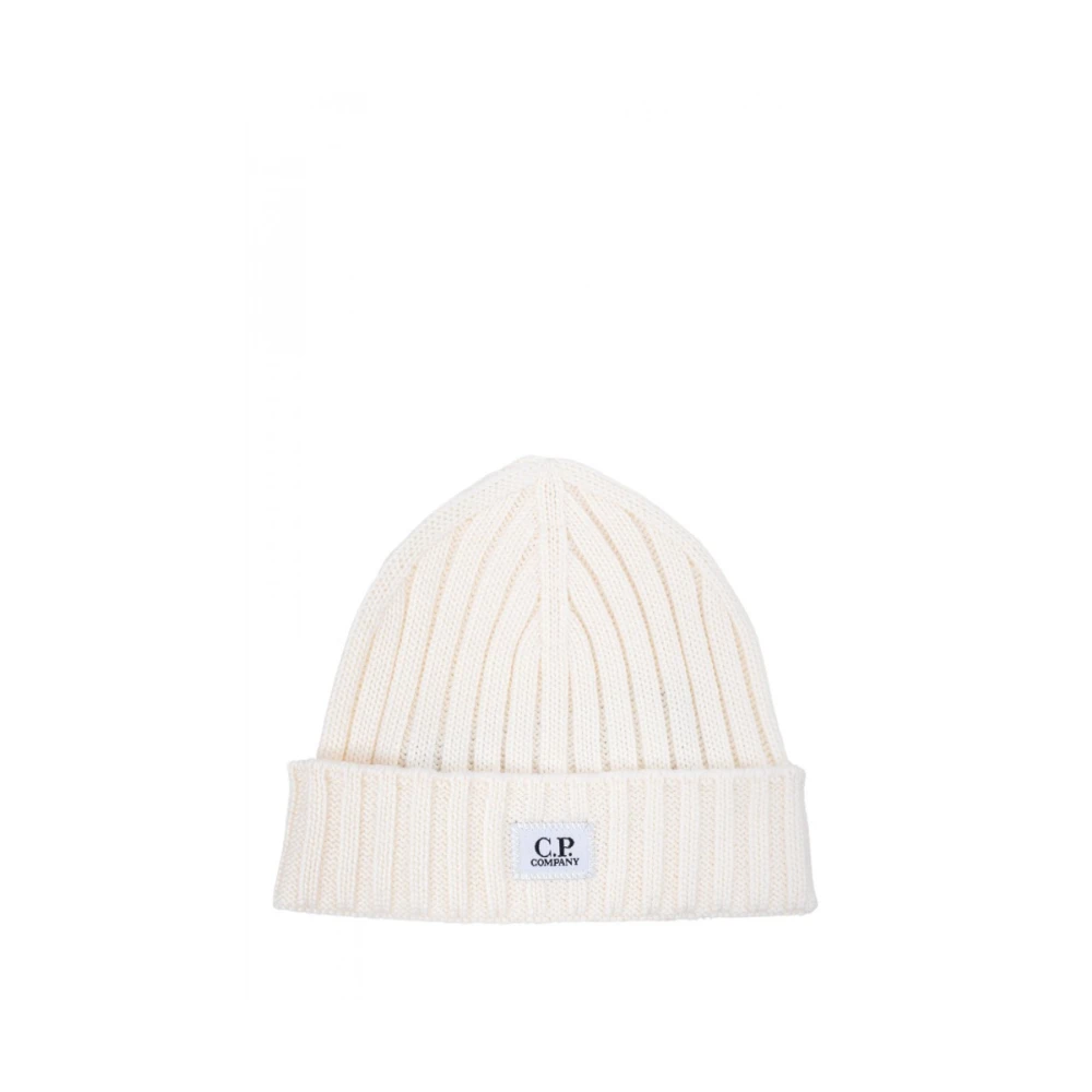 C.P. Company Stijlvolle muts White Unisex