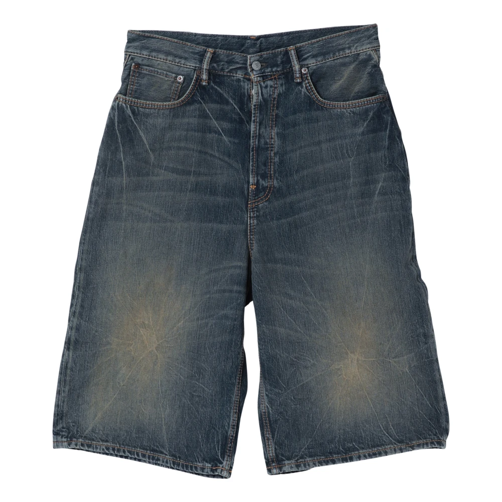 Acne Studios Denim Shorts voor Mannen en Vrouwen Blue Dames