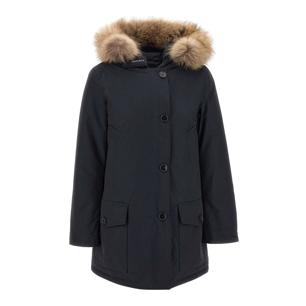 Woolrich Stijlvolle Winterjassen voor Vrouwen Blue Dames