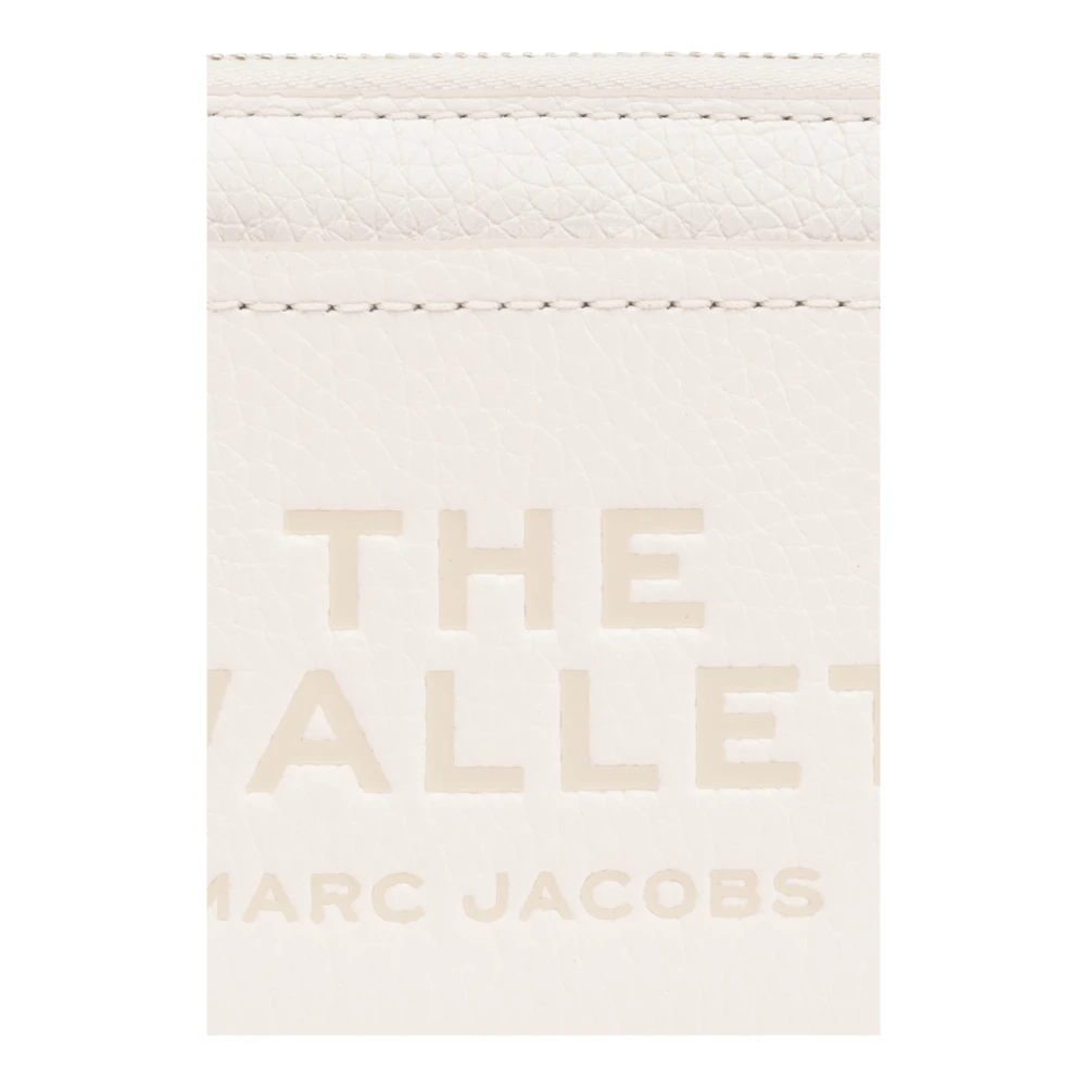Marc Jacobs Leren portemonnee White Dames