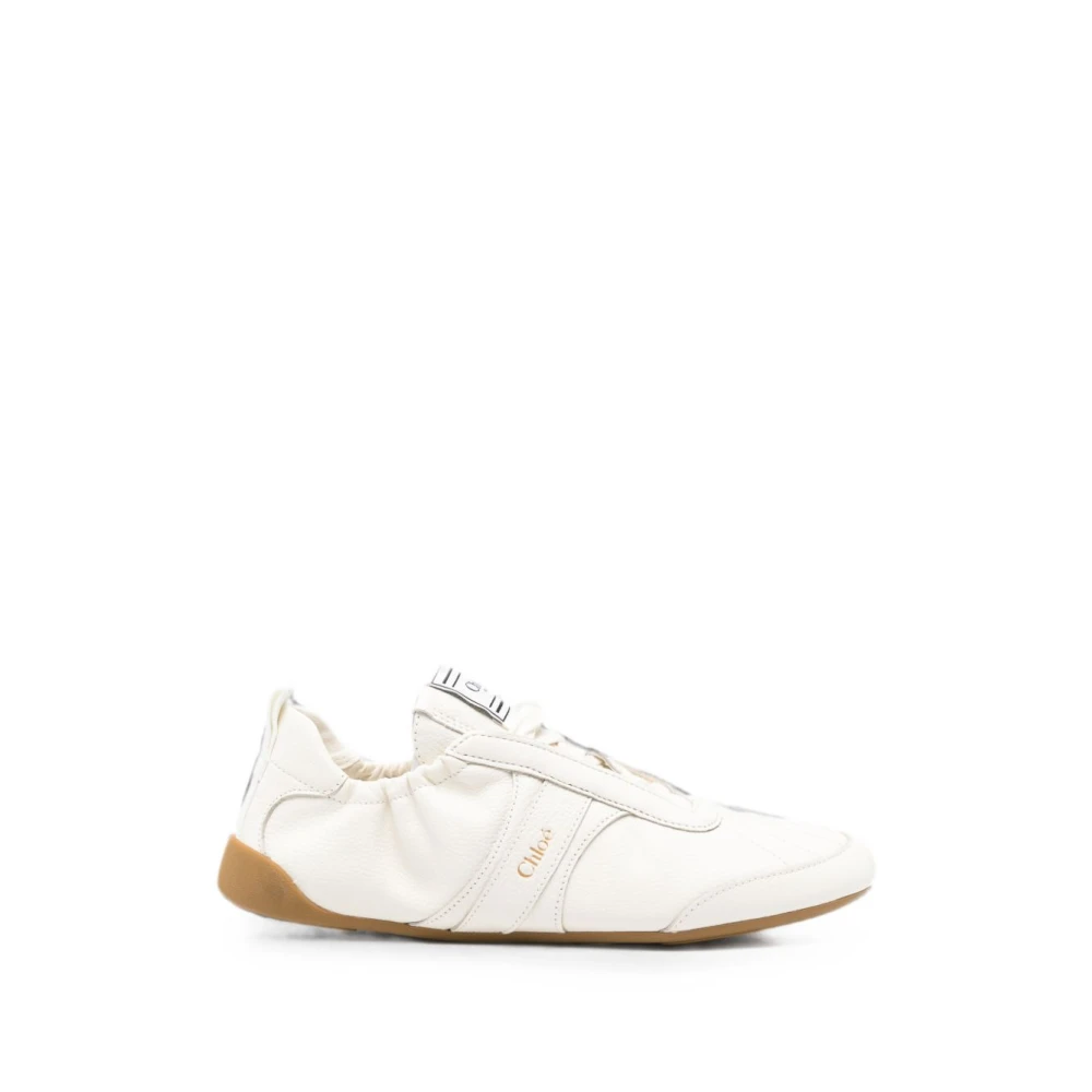 Chloé White Kick Sneaker - Female - Sneakers - 4 Uk - Shoes