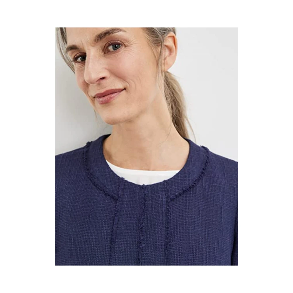 Gerry Weber Elegante Blazer voor Vrouwen Blue Dames