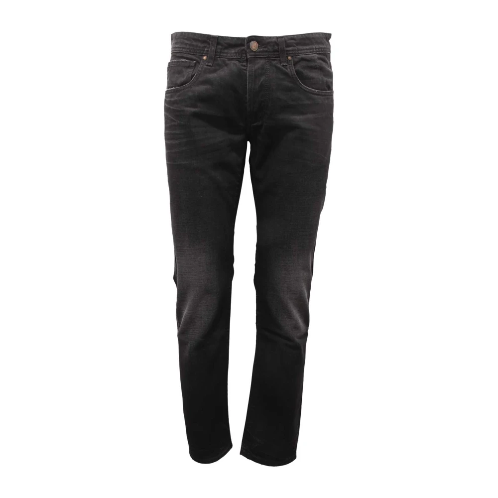 Liu Jo Men's Black Slim Fit Denim Trousers - Slim Fit Jeans - W29 - Jeans