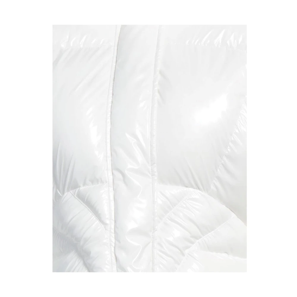 pinko Witte Polyester Jas & Mantel White Dames