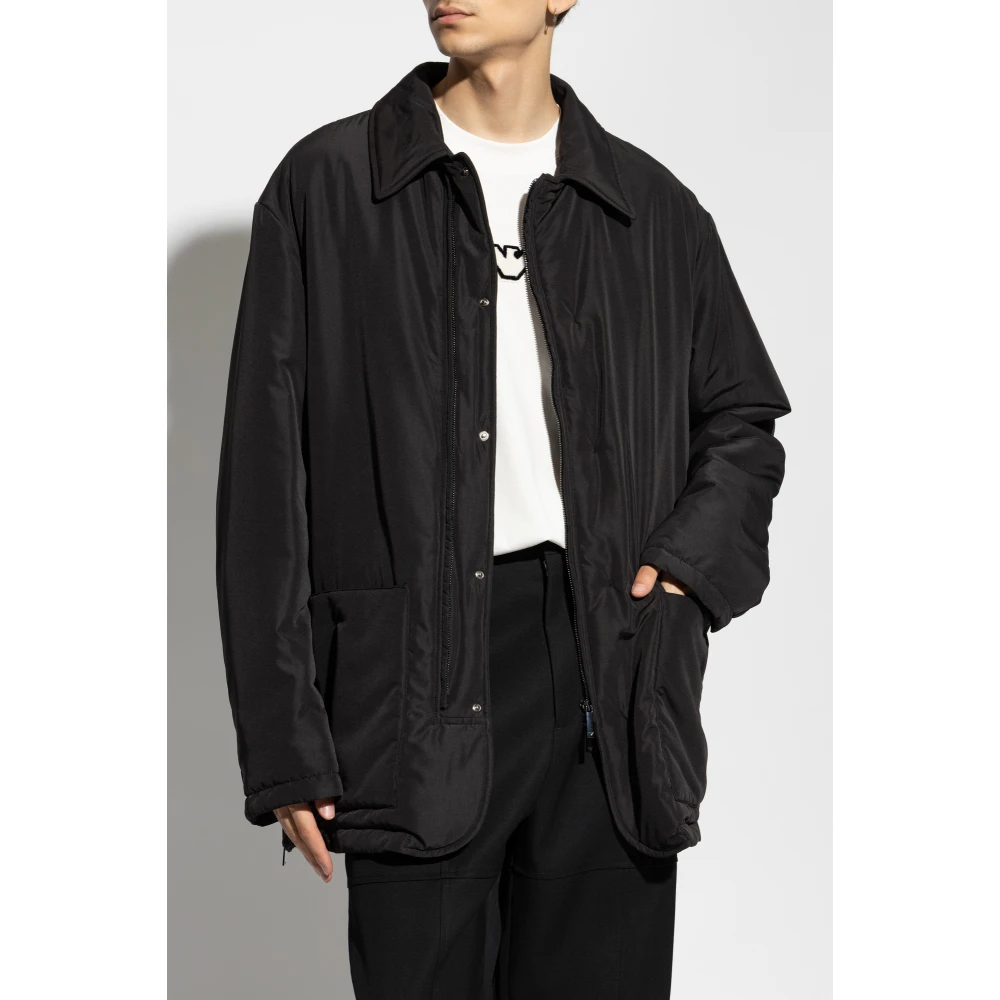 Emporio Armani Jas met zakken Black Heren