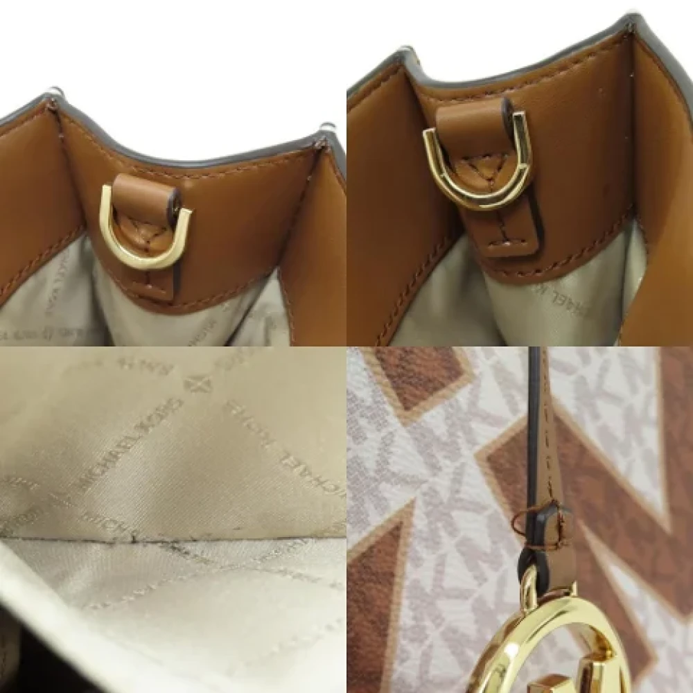 Michael Kors Pre-owned Plastic handbags Brown Dames
