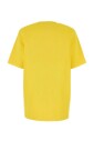 t-shirt-jaune-en-melange-de-viscose