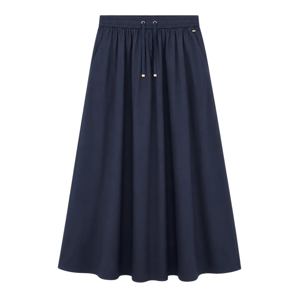 Herno Femme Noir - Midi Skirts - Jupes - Taille: 36 Fr