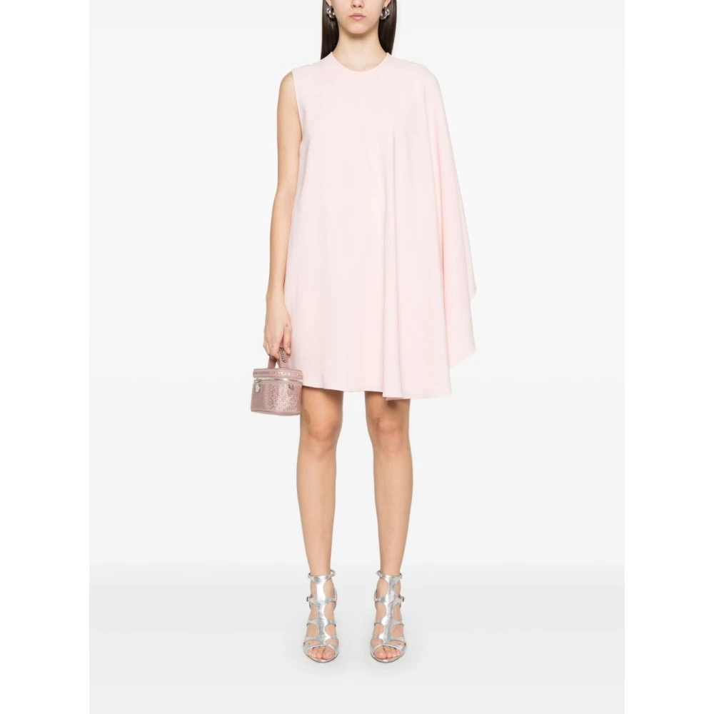 Stella Mccartney Poederroze Jurk met Zakken Pink Dames