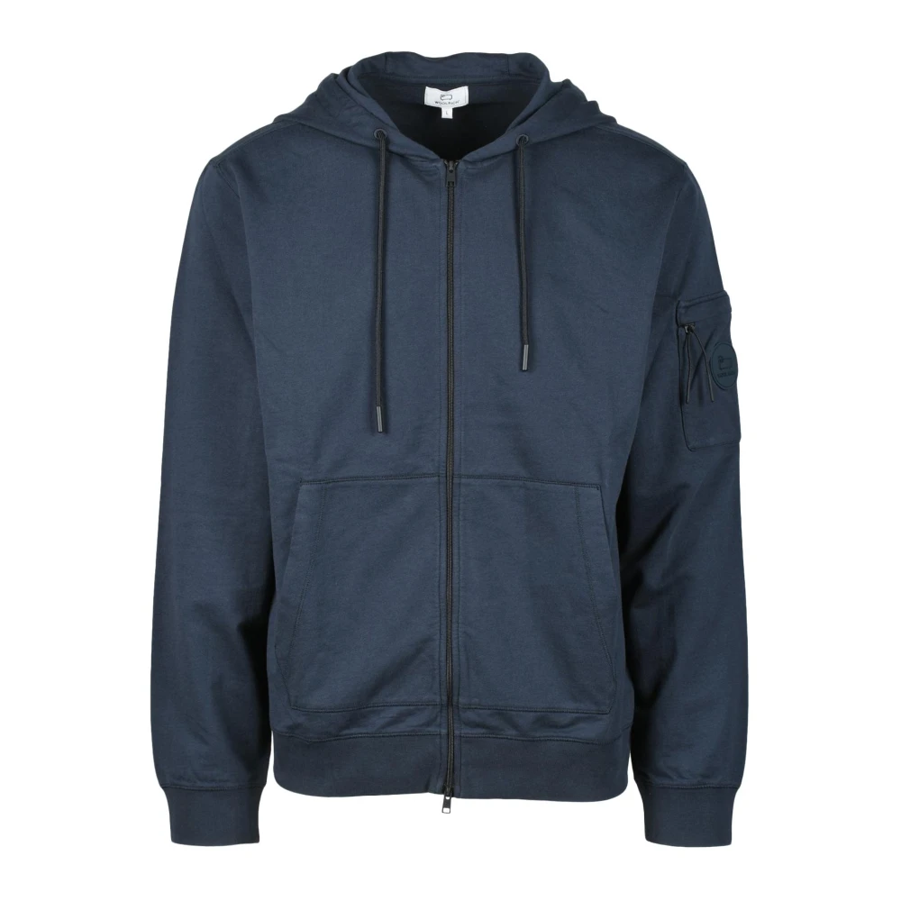 Woolrich Katoenen trui Blue Heren
