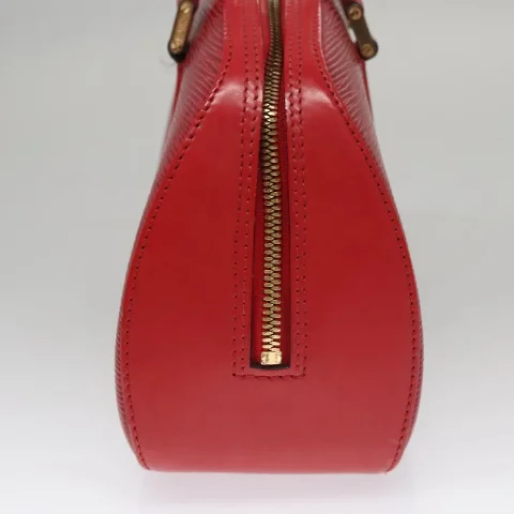Louis Vuitton Vintage Pre-owned Leather louis-vuitton-bags Red Dames