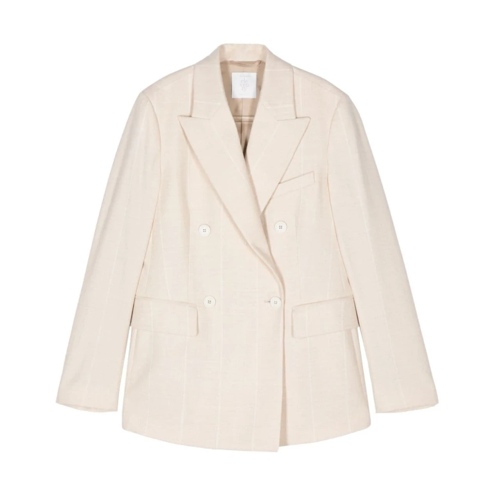 Eleventy Fuchsia Coat Sand Patrizia Pepe Beige Dames