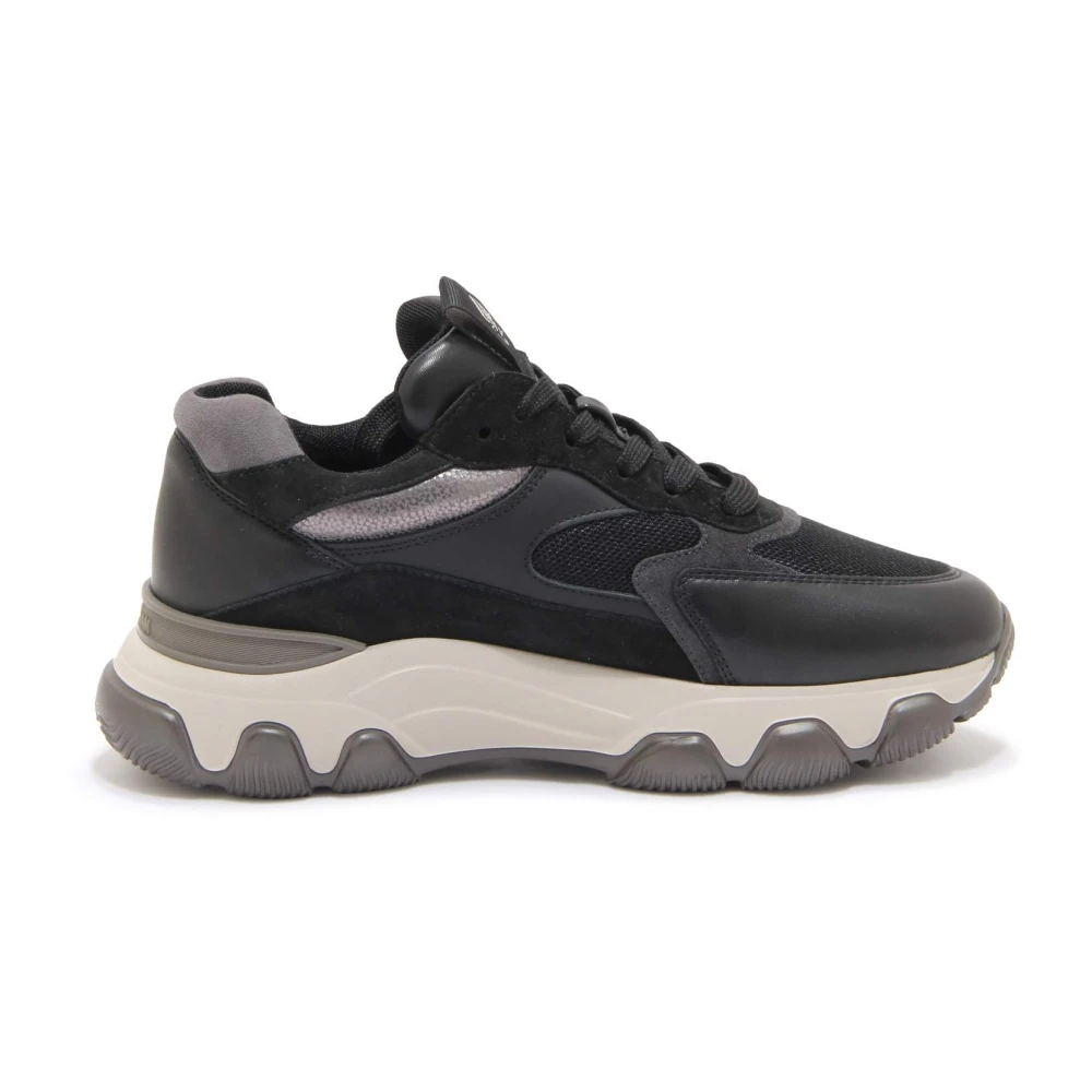 Hogan Hyperactive Veterschoenen Dames Schoenen Zwart