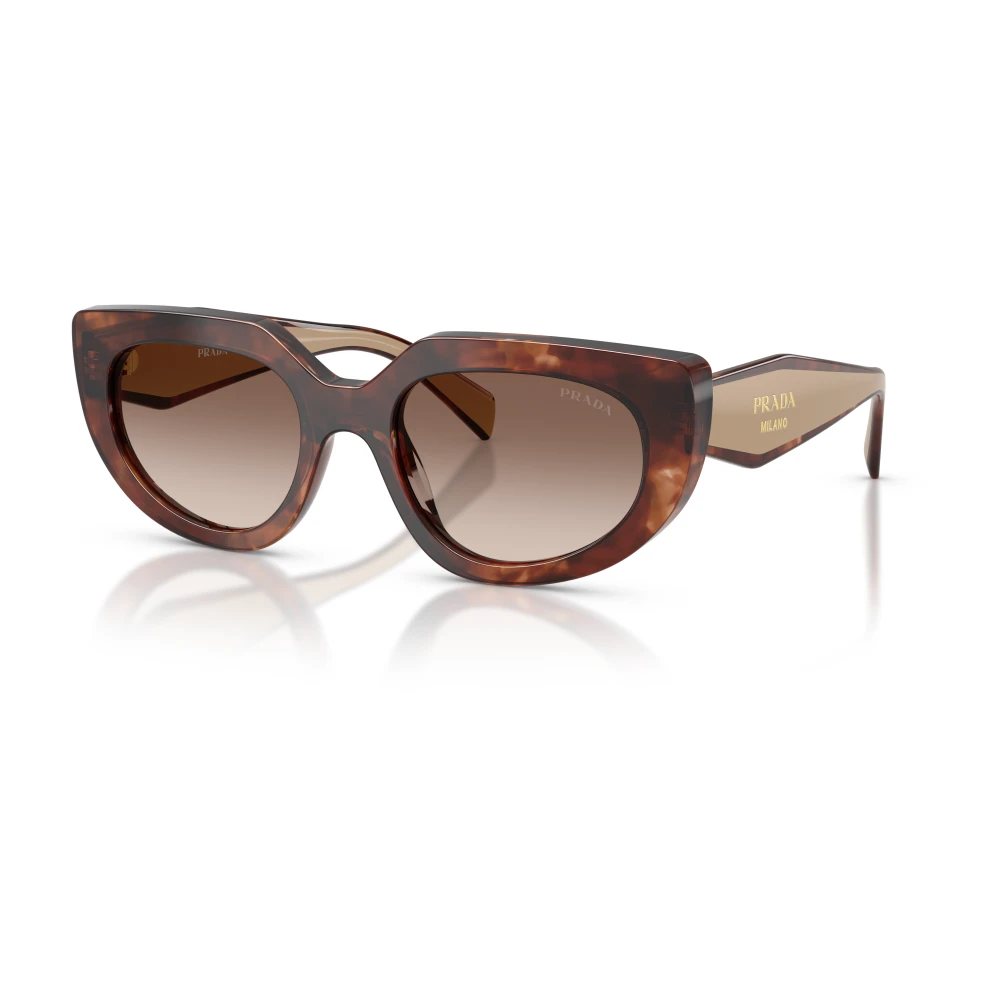 Prada Women's Brown D02s 00K10s Sunglasses - Sunglasses - 53 Mm - Accessories