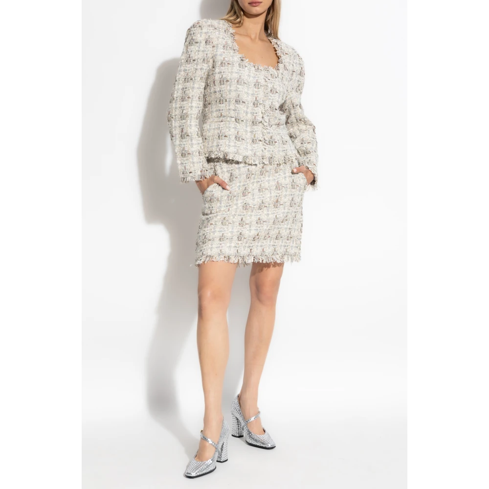 Munthe Tweed rok Beige Dames