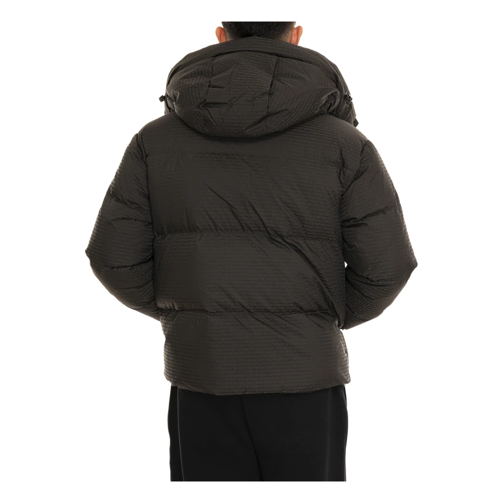 Emporio Armani Warme Winter Donsjas Green Heren