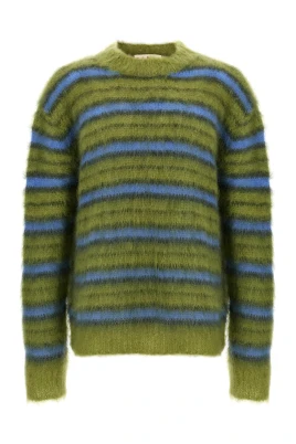 Striped Mohair Sweater