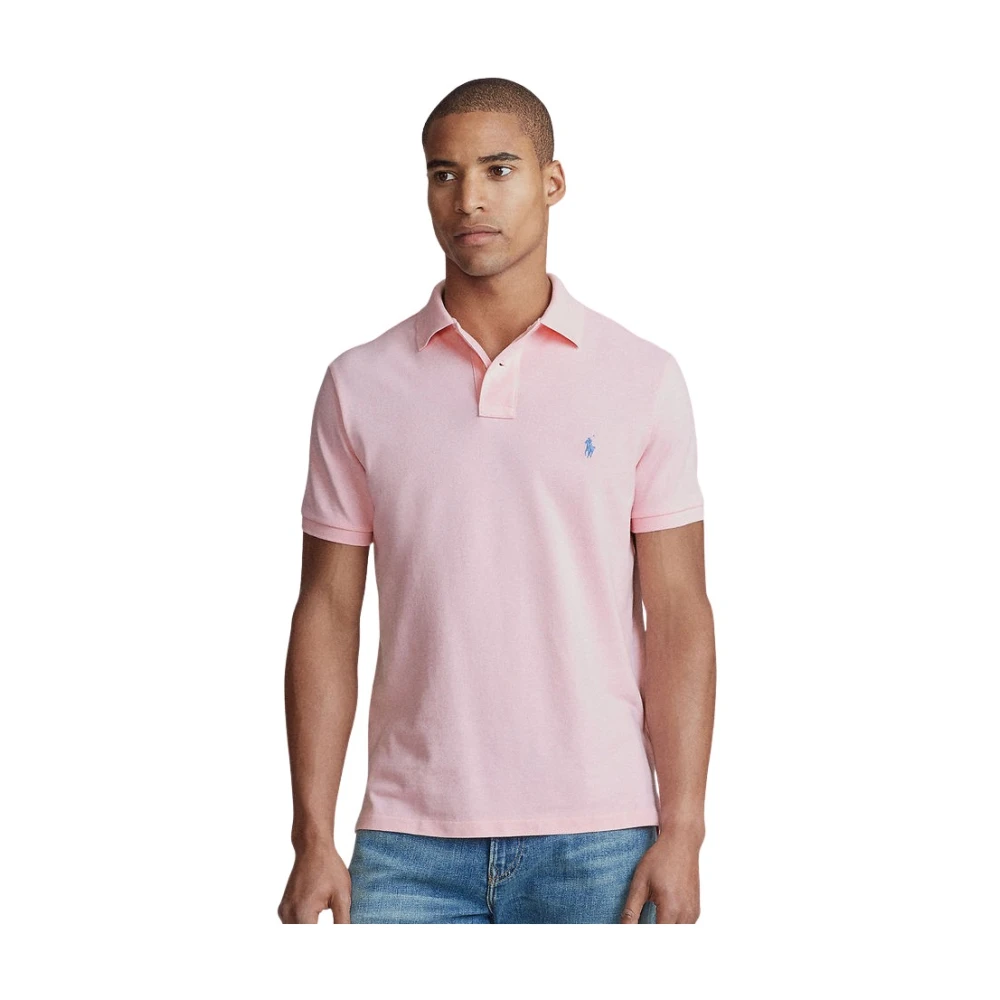 Ralph Lauren Klassieke Fit Roze Polo Shirt Pink Heren