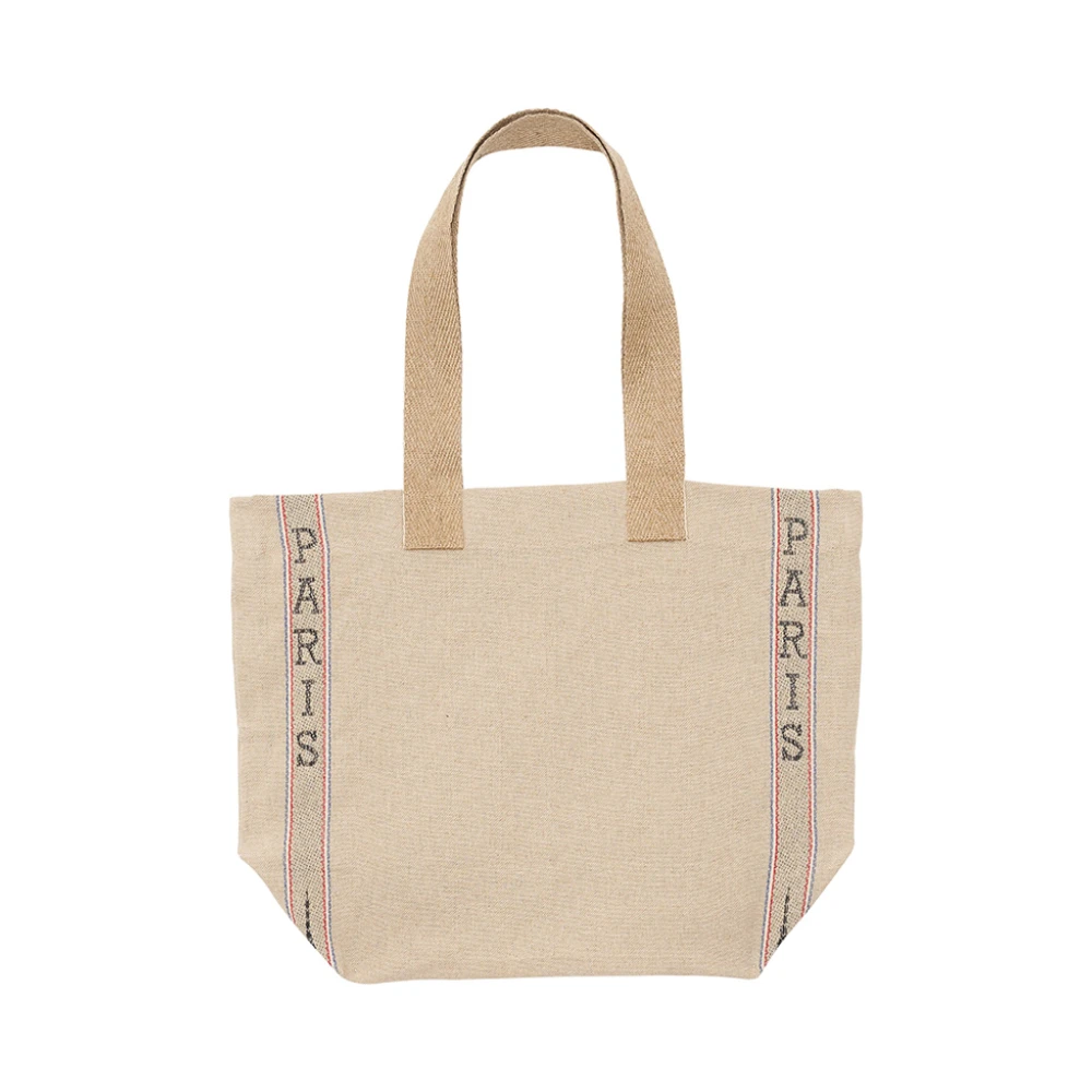 Ines De La Fressange Paris Paris canvas axelväska Beige, Dam