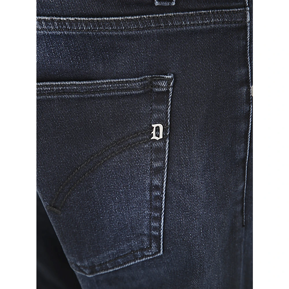Dondup Blauwe Denim Stretch Jeans Blue Heren