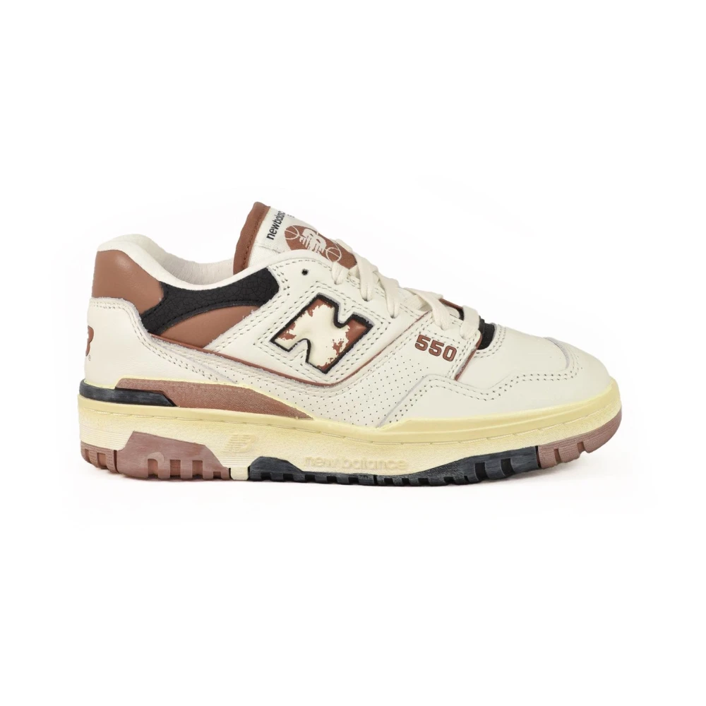 New Balance Leren Sneakers Rubberen Zool Dames Schoenen Veelkleurig Multicolor