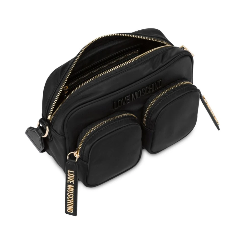 Love Moschino Zwarte tassen voor stijlvolle outfits Black Dames