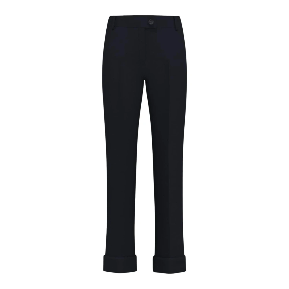Emme Di Marella Women's Blue Favore Cropped Trousers