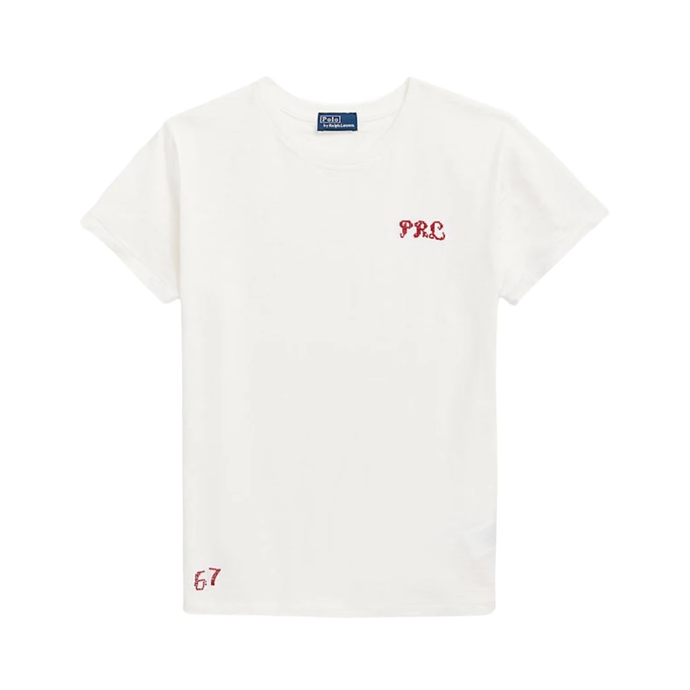 Polo Ralph Lauren Stijlvol T-shirt voor mannen White Dames