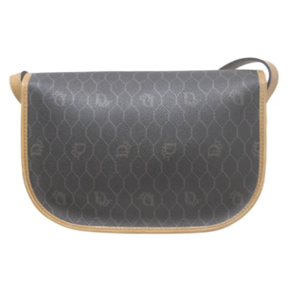 Dior Vintage Pre-owned Fabric dior-bags Brown Dames