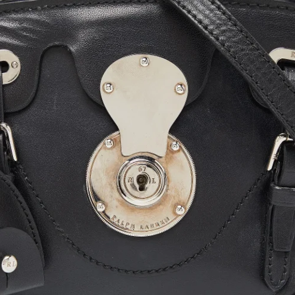 Ralph Lauren Pre-owned Leather handbags Black Dames